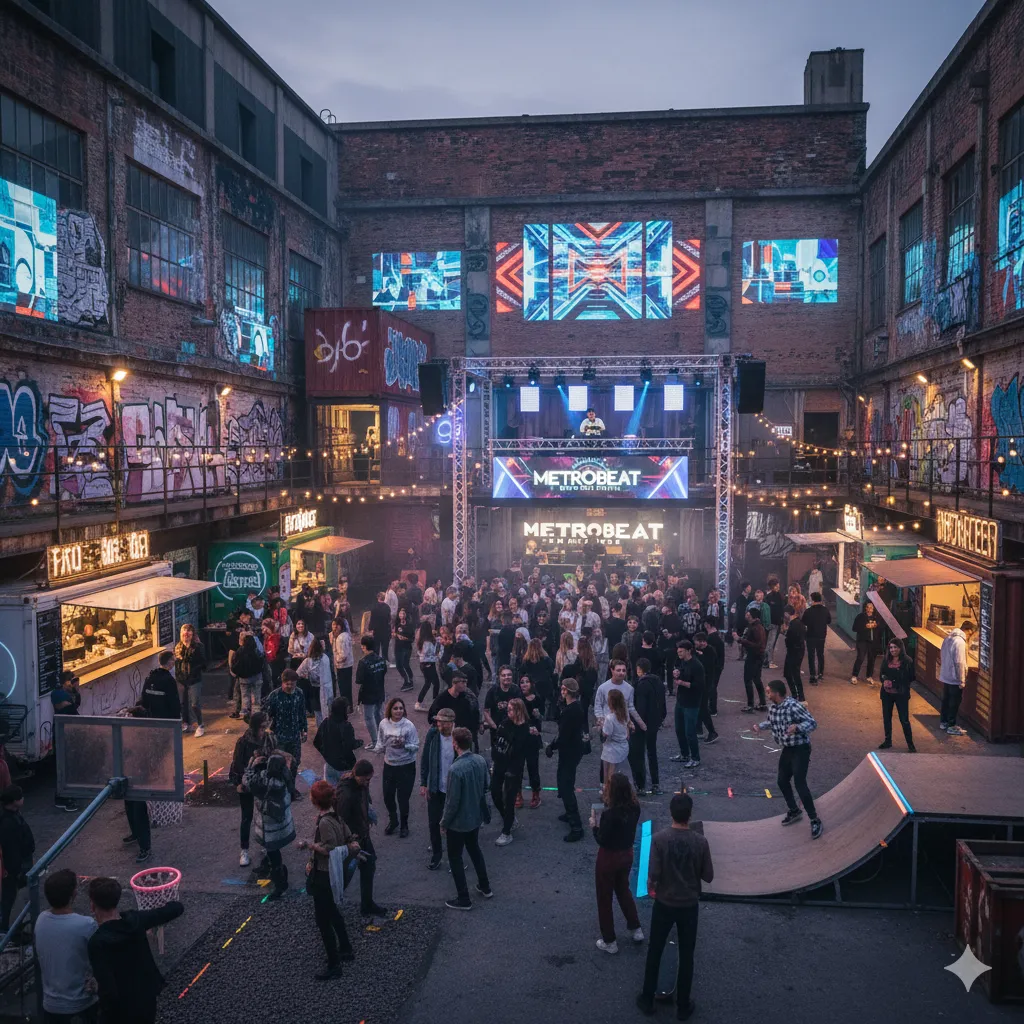 Urban themed evenement