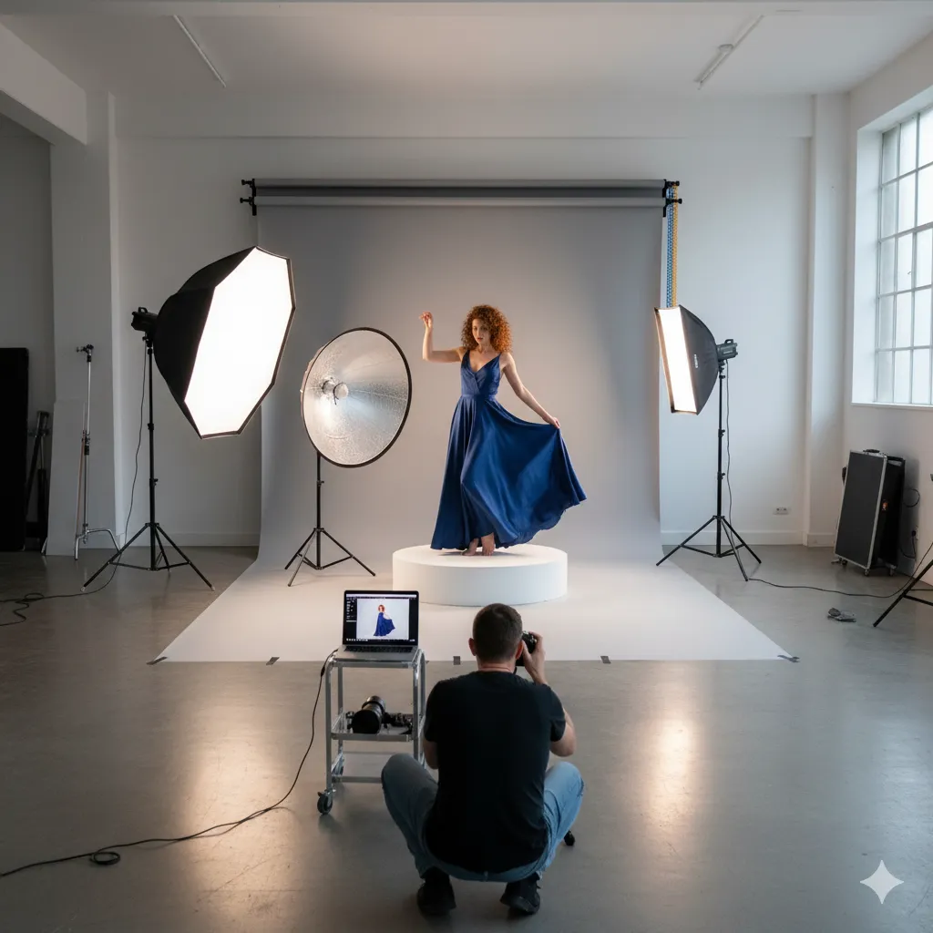 Fotoshoot setup